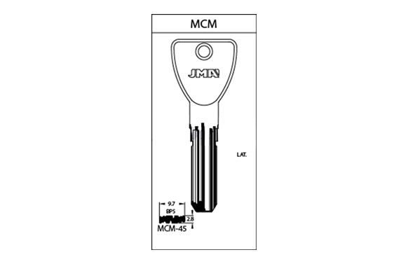 LLAVE LATON JMA MCM-45 0