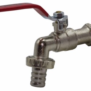 GRIFO CURVO PALANCA 3/4 X 1" 2