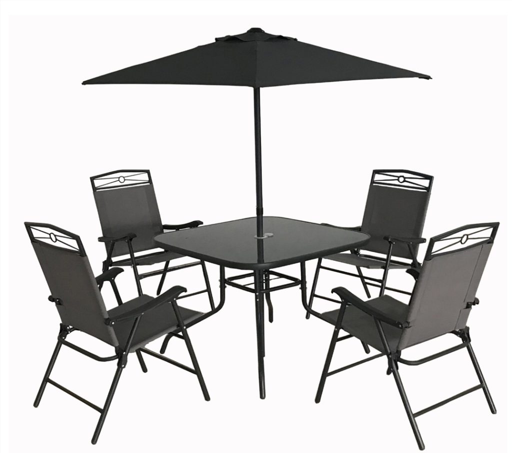 MUEBLE MESA PARASOL 80X80X71CM