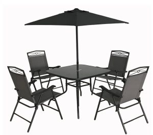 MUEBLE MESA PARASOL 80X80X71CM
