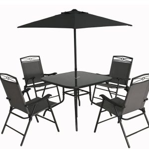 MUEBLE MESA PARASOL 80X80X71CM