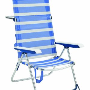 SILLA PLAYA CAMA ALTA ALCO AZU