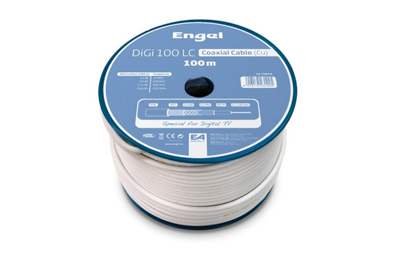 CABLE COAXIAL PROF 100MT BL