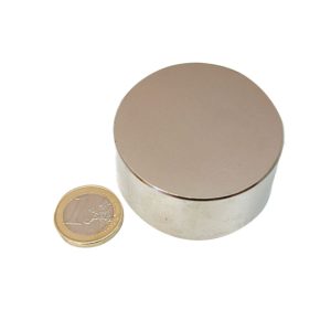 IMAN DISCO 50X25X50MM NEODIMIO