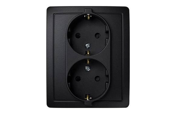 BASE ENCHUFE DOBLE SCHUKO TT E