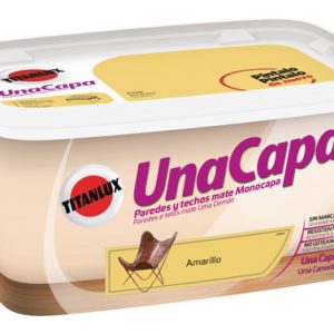 PINTURA MATE INT. AMARILLO 4 L