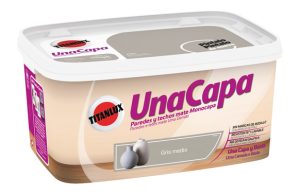 PINTURA PLAST GRIS MEDIO UNA C