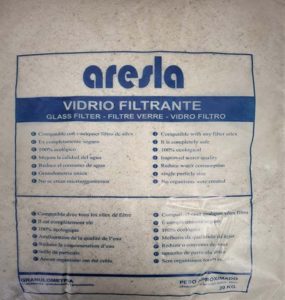 VIDRIO FILTRANTE 20KG/ 0,5-1,2