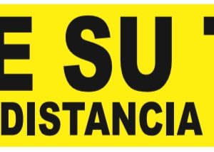 CARTEL ADH 700X100MM ESPERE