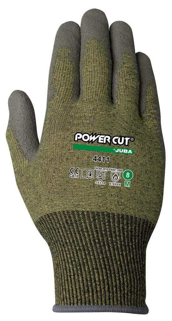 GUANTE TRABAJO L9 AM/GR PU POW