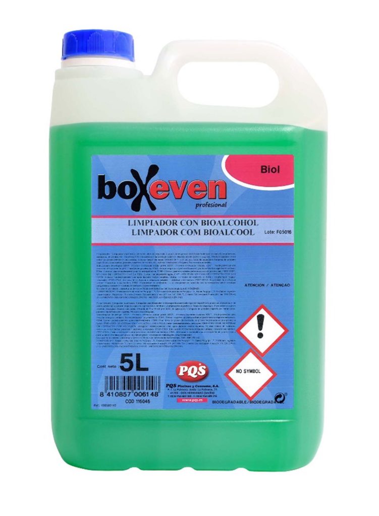 LIMPIADOR BIOALCOHOL PINO 5 LT