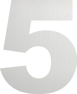 NUMERO "5" 130MM 8130A