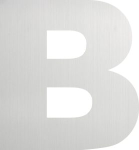 LETRA "B" 130MM 8652A
