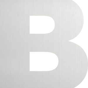 LETRA "B" 130MM 8652A