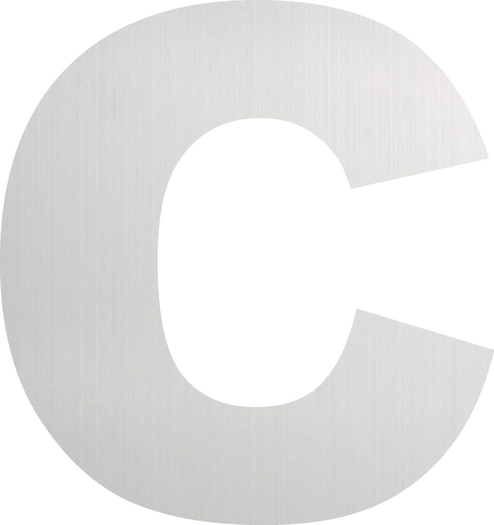 LETRA «C» 130MM 8653A