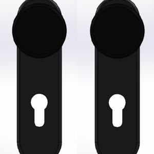 MANILLA 7070.27 72MM NEGRA