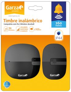 TIMBRE INALAMBRICO EXT 255X60X