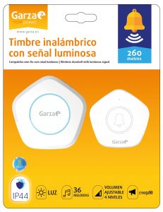 TIMBRE INALÁMBRICO EXT. 205X25