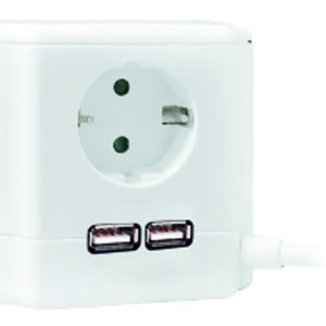 REGLETA 4 TOMAS 3680W 122X122X