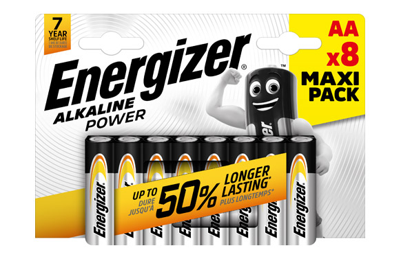 PILA ALCALINA POWER LR6 AA PAC