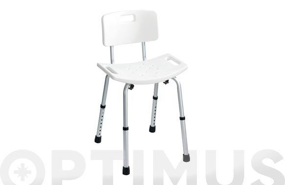 TABURETE RESPALDO HASTA 130KG