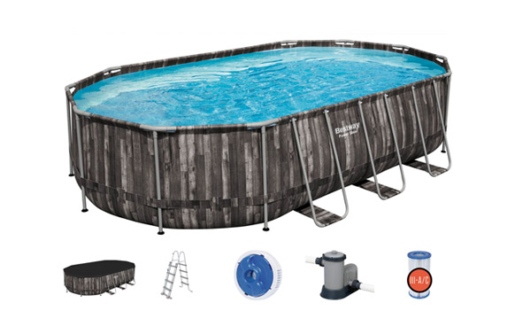 PISCINA PVC 610X366X122CM POWE