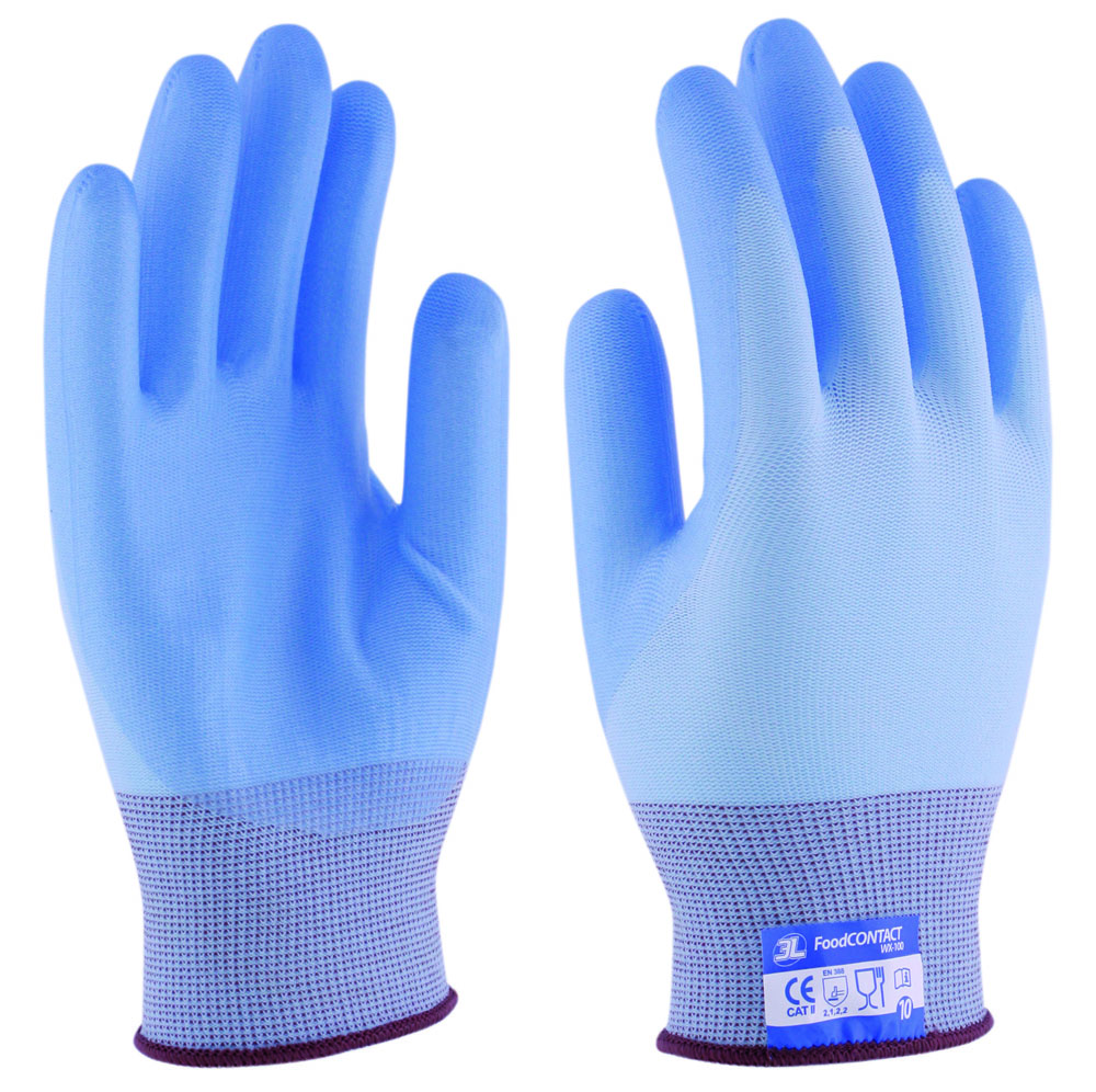 GUANTE ALIMENT. XL10 AZ NITRIL
