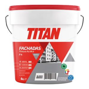 PINTURA ACRIL BLANCO F4 125670