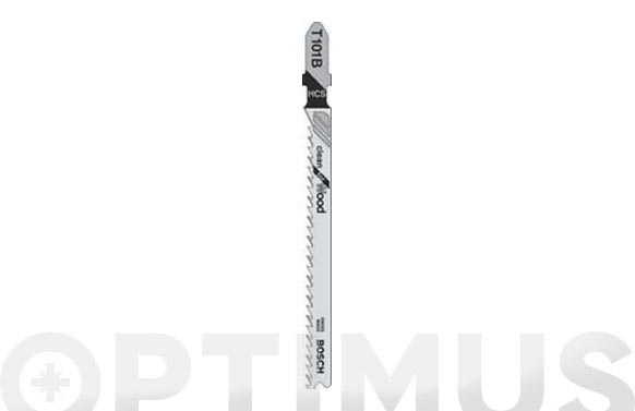 HOJA CALAR MAD.BLANDA 3/30MM 5