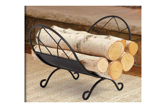 CESTA LEÑA NEG.MAT H.FORJ VH