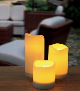 VELA SOLAR EFECTO VELA 10 X 10