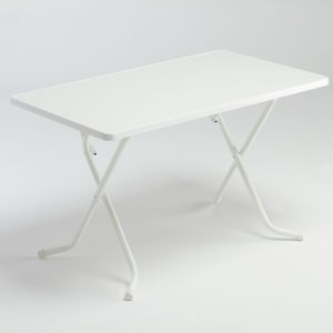 MESA JARD 110X70CM ACERO PLAST