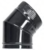 CODO T/ESTUFA 200MM NE ACERO E