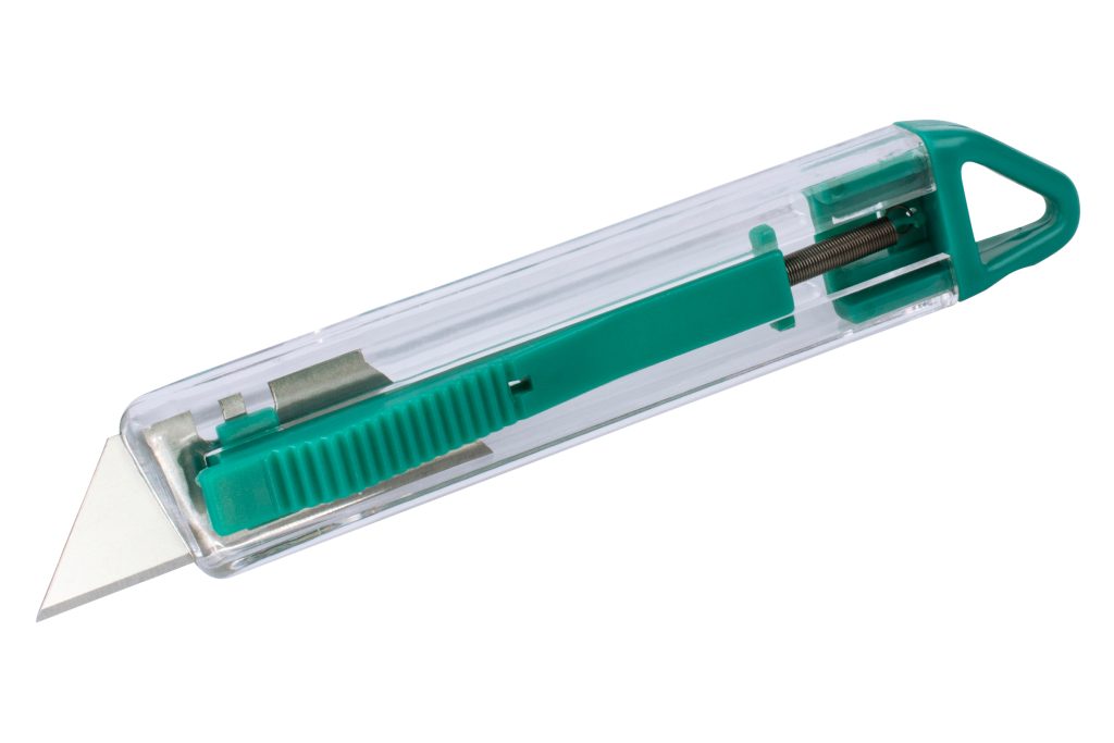 CUTER DE SEGURIDAD DE PLASTICO