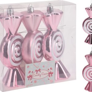 ADORNO NAVIDAD CARAMELO ROSA 3