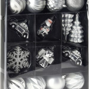 ADORNO NAVIDAD SURTIDO PLATA 2