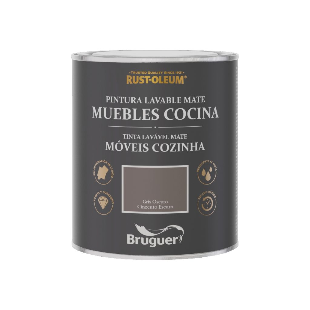 PINTURA AL AGUA GRIS OSCURO 56