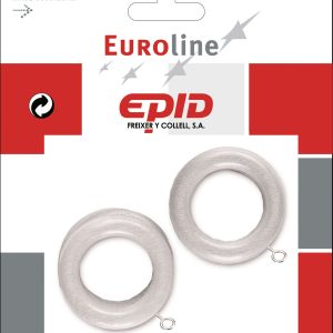 ANILLA CORTINA EUROLINE Ø26MM