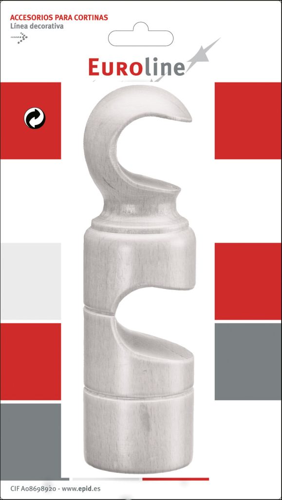 SOPORTE DOBLE 29X165MM EUROLIN