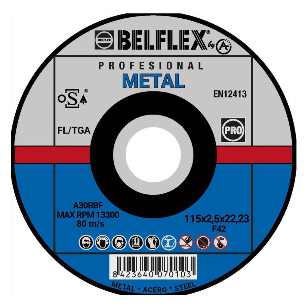 DISCO METAL 115X2,5X22 MM