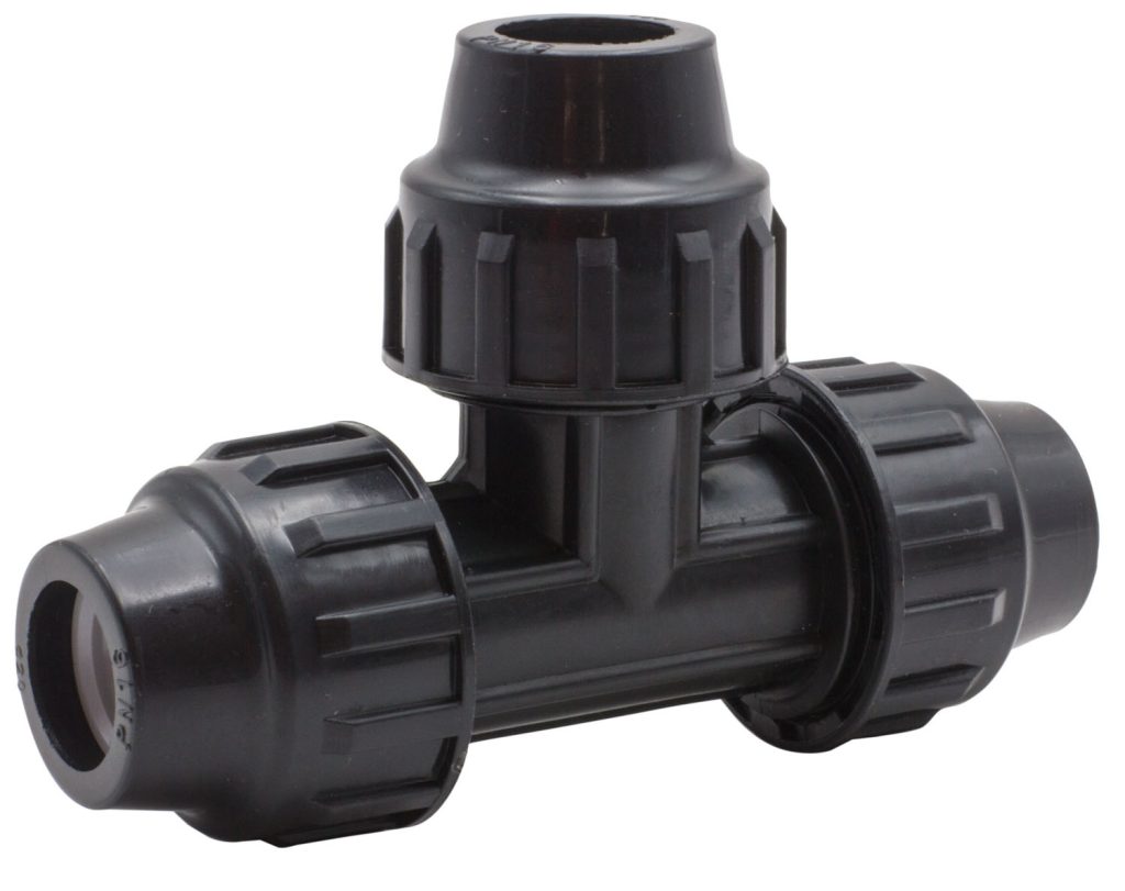 CONECTOR EN T IGUAL 20MM