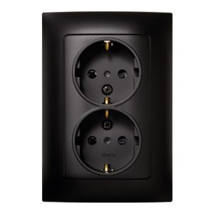 BASE ENCHUFE DOBLE SCHUKO TT E