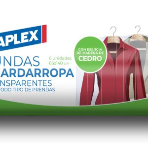 BOLSA ROPA 65X 140CM 6 PZ