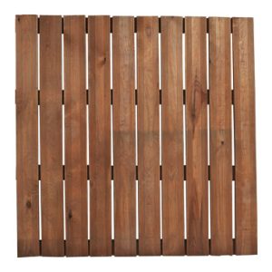 LOSETA DE MADERA BOLENIA MARRO