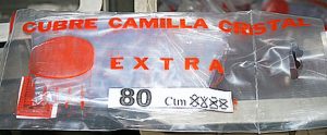 CUBRE CAMILLA CRISTAL CON VIVO