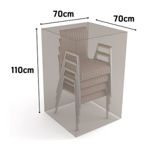 FUNDA SILLAS APILADAS VISON 70