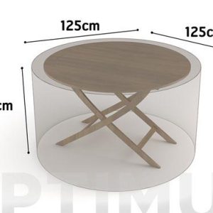 FUNDA MESA REDONDA VISON 125X1