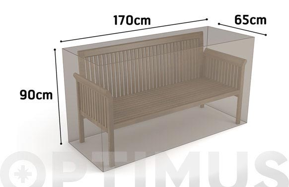 FUNDA BANCO VISON 170 X 65 X H