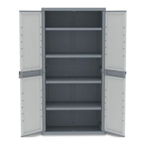 ARMARIO RESINA CON ESTANTES JU