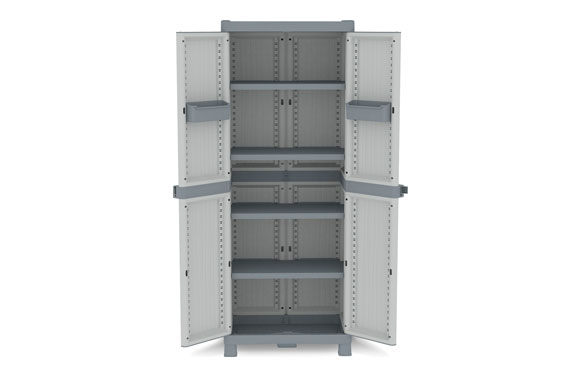 ARMARIO RESINA CON 4 ESTANTES